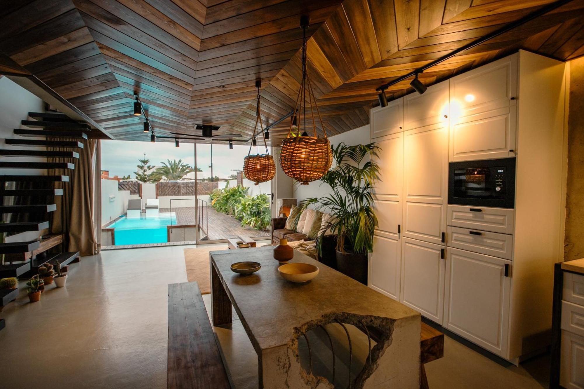Casa Ouira Chalet Con Piscina Privada Y Vistas Corralejo Eksteriør billede